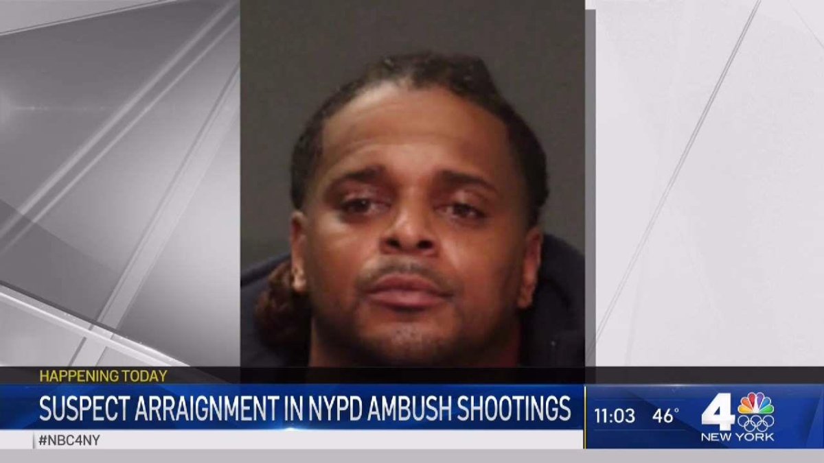 Suspect Arraignment in NYPD Ambush Shootings to Take Place – NBC New York