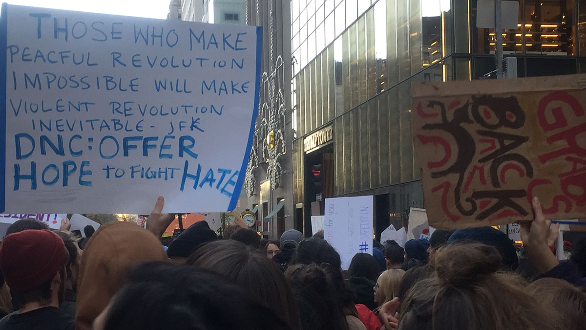 Thousands Of Protesters Swarm Union Square In 4th Straight Day Of Anti 