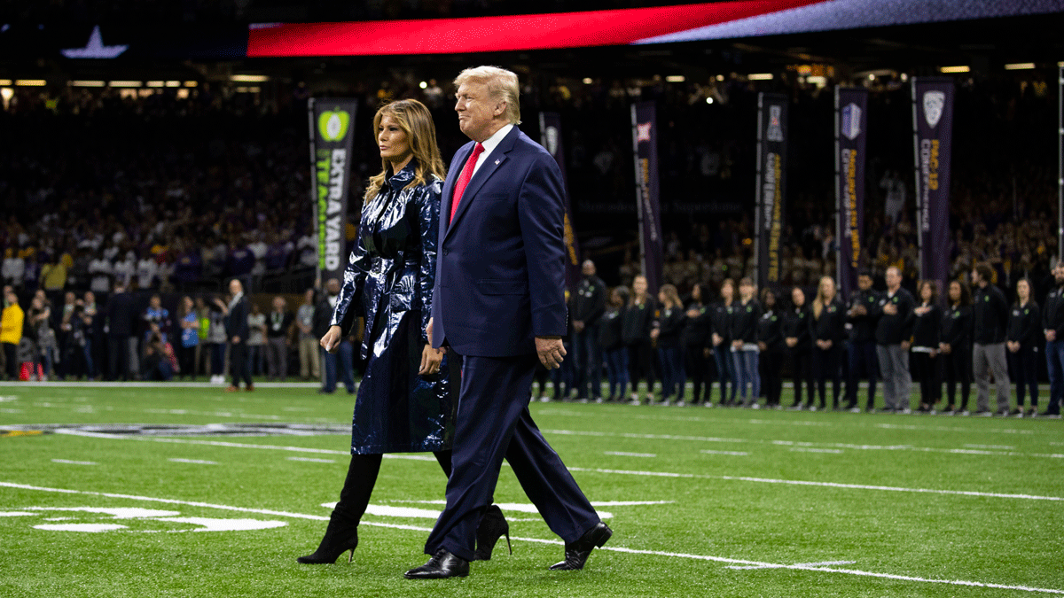 LSU's Joe Burrow On President Trump At Alabama Game, 'It's Pretty Cool'