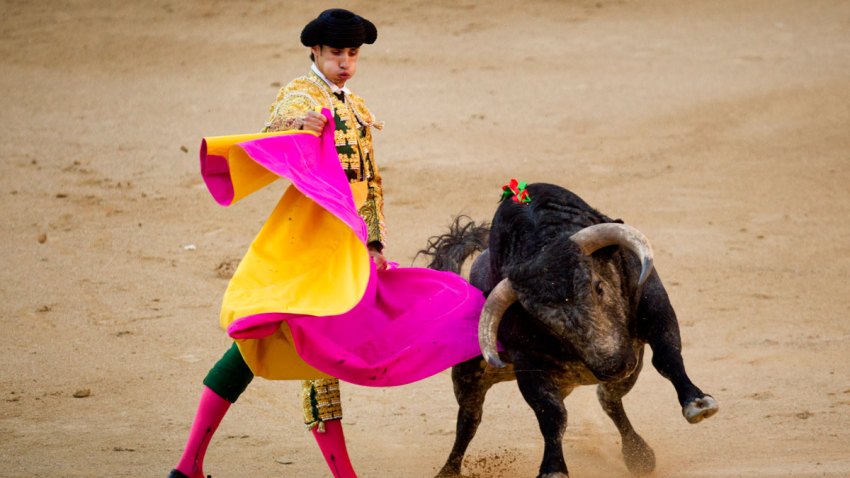 APTOPIX Spain Bullfight
