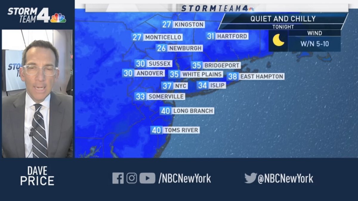 Latest Forecast From Storm Team 4 – NBC New York