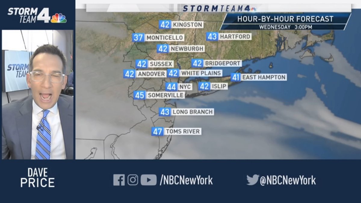 Latest Forecast From Storm Team 4 – NBC New York