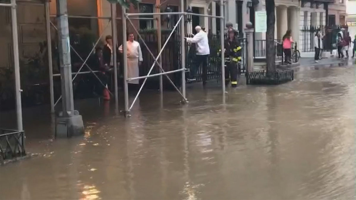 Madison Avenue Turns Into Stream After Water Main Break – NBC New York