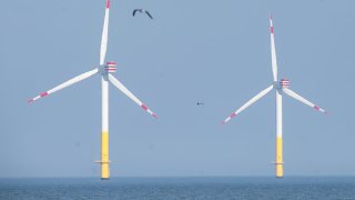 File photo of an offshore wind farm.