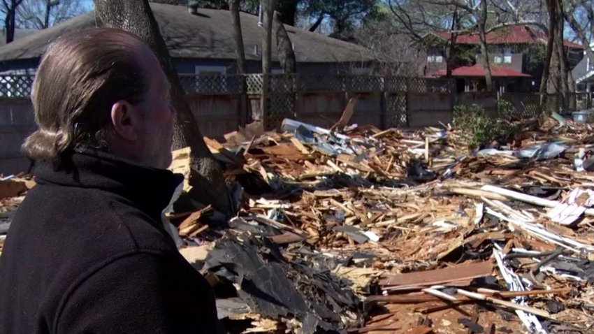 A home on Richard Avenue in Dallas was demolished Wednesday, Feb. 19, 2020, after JR’s Demolition confused the house with one about a block away.