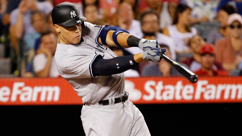 Yankees Angels Baseball