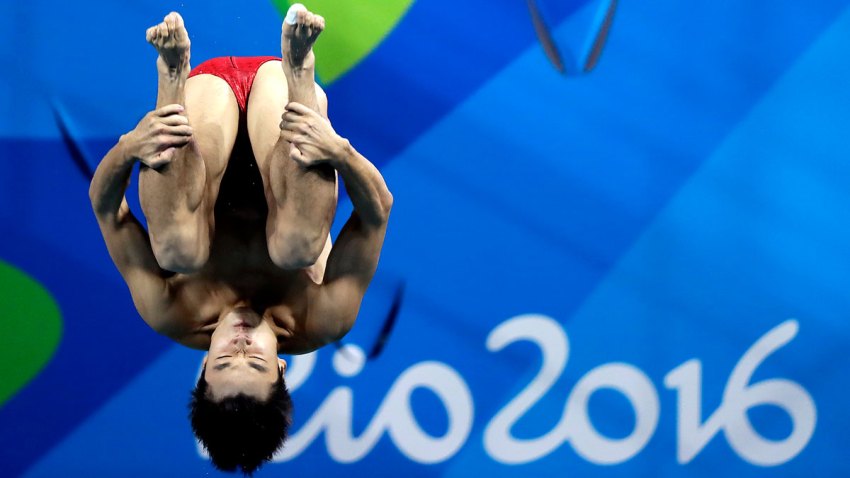 Cao Yuan Gold-Rio Olympics Diving Men