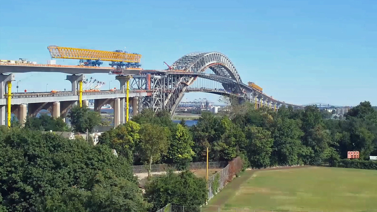 Bayonne Bridge Elevation Work Ahead of Schedule, Slated for Completion