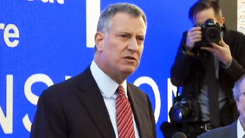 bill de blasio transition