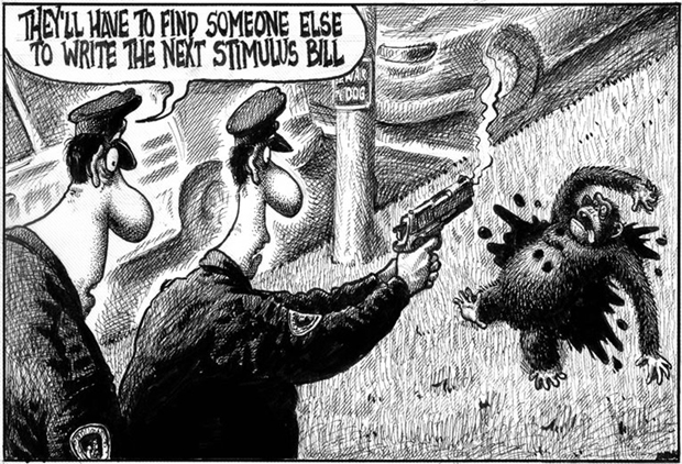 NY Post Cartoon
