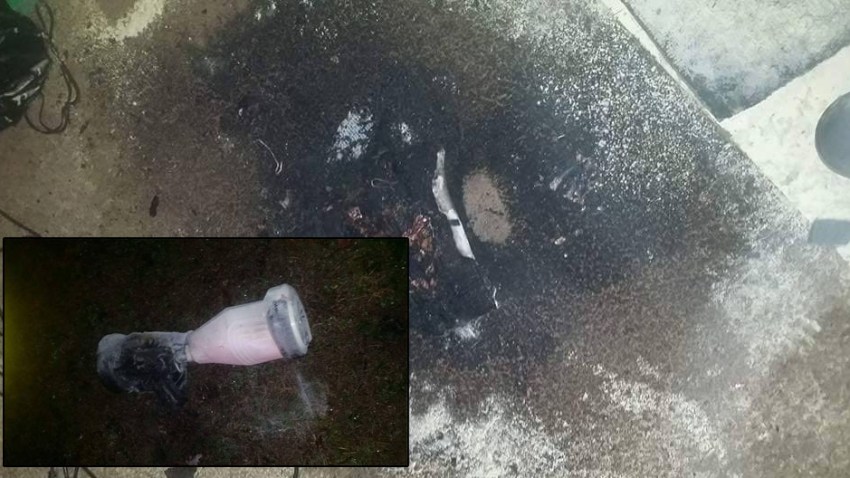 charred hoverboard