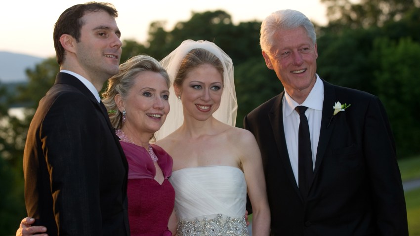 clinton wedding