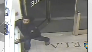 Video captures image of suspected thief