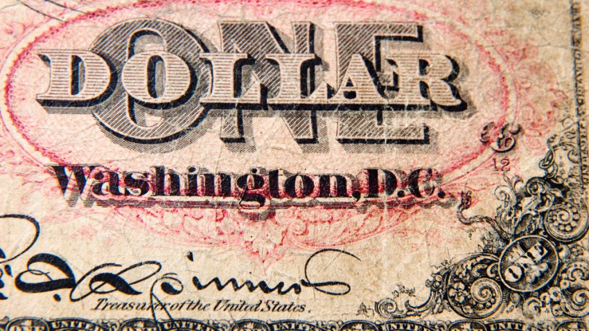 One Dollar Washington D.C.