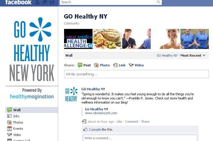 go healthy facebook
