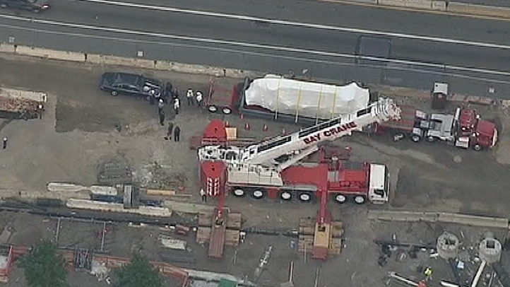 Fire Truck Used on 9/11 Lowered into Museum at Ground Zero – NBC New York