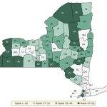 NY counties by health