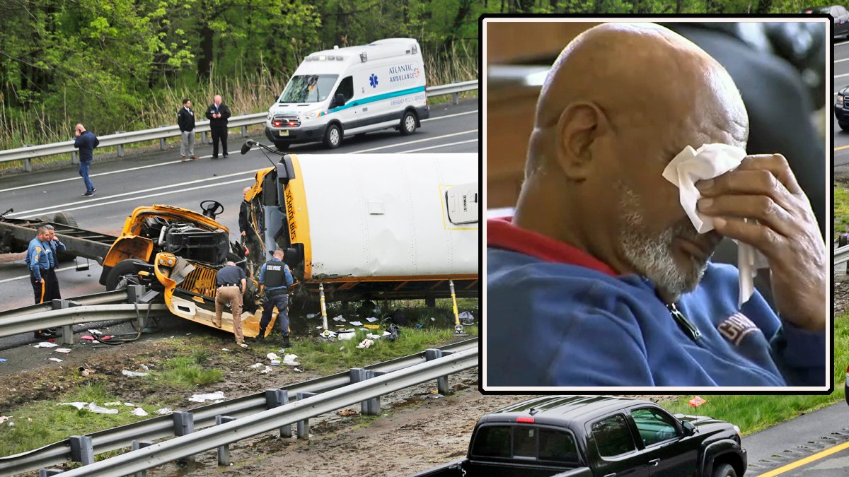 'Trái tim tôi tan nát': Tài xế gây tai nạn xe buýt trường học chết người ở New Jersey bị kết án 10 năm tù.