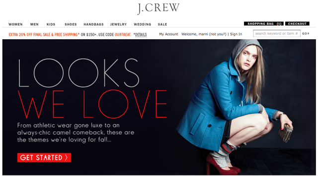 jcrewwebpage