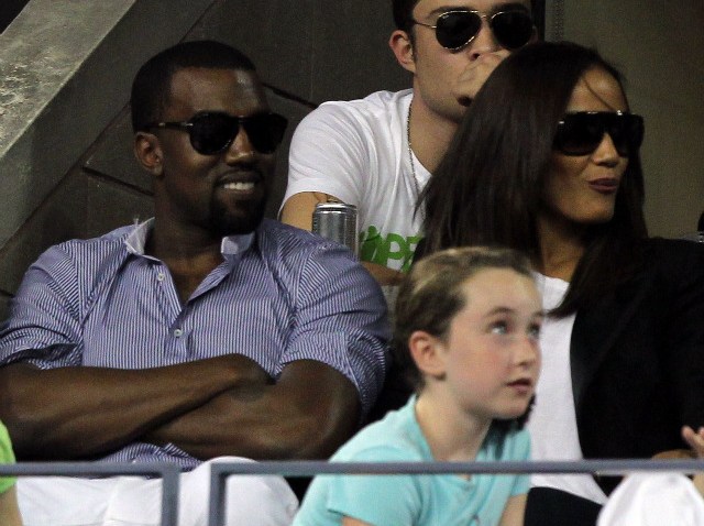 kanye west us open