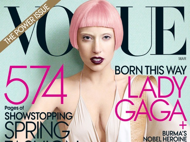lady gaga cover vogue main