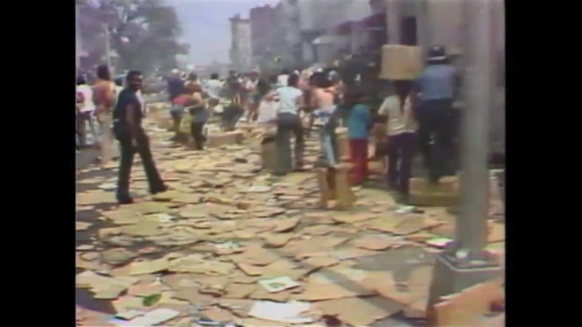 The city faced an estimated $300 million in damages.