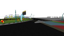 A mock up of the new design for Rio Grand Ave in Wildwood, New Jersey.