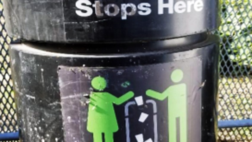 mta garbage can sale