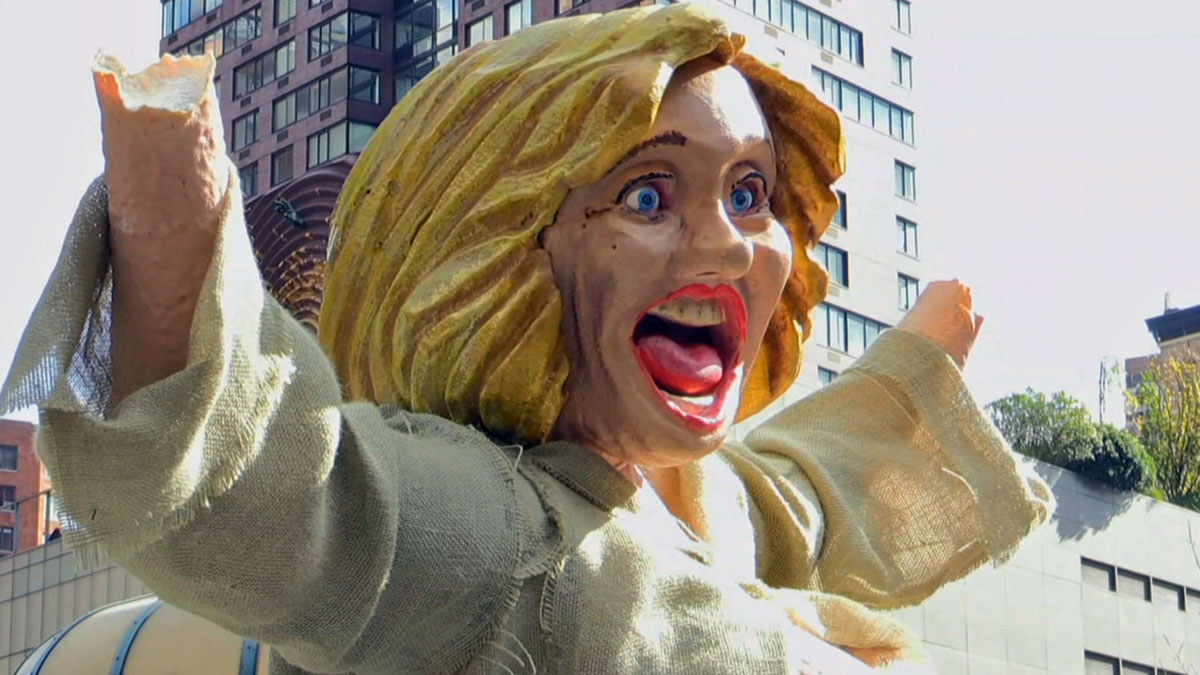 Naked Hillary Clinton Statue Pops Up in Manhattan for 2nd 