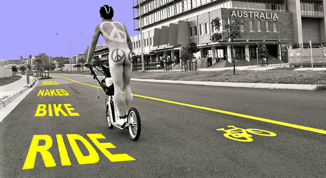 naked bike ride