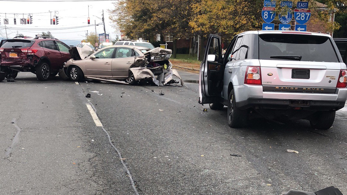 4 Hurt in Crash Involving Three Cars in Nanuet Police NBC New York