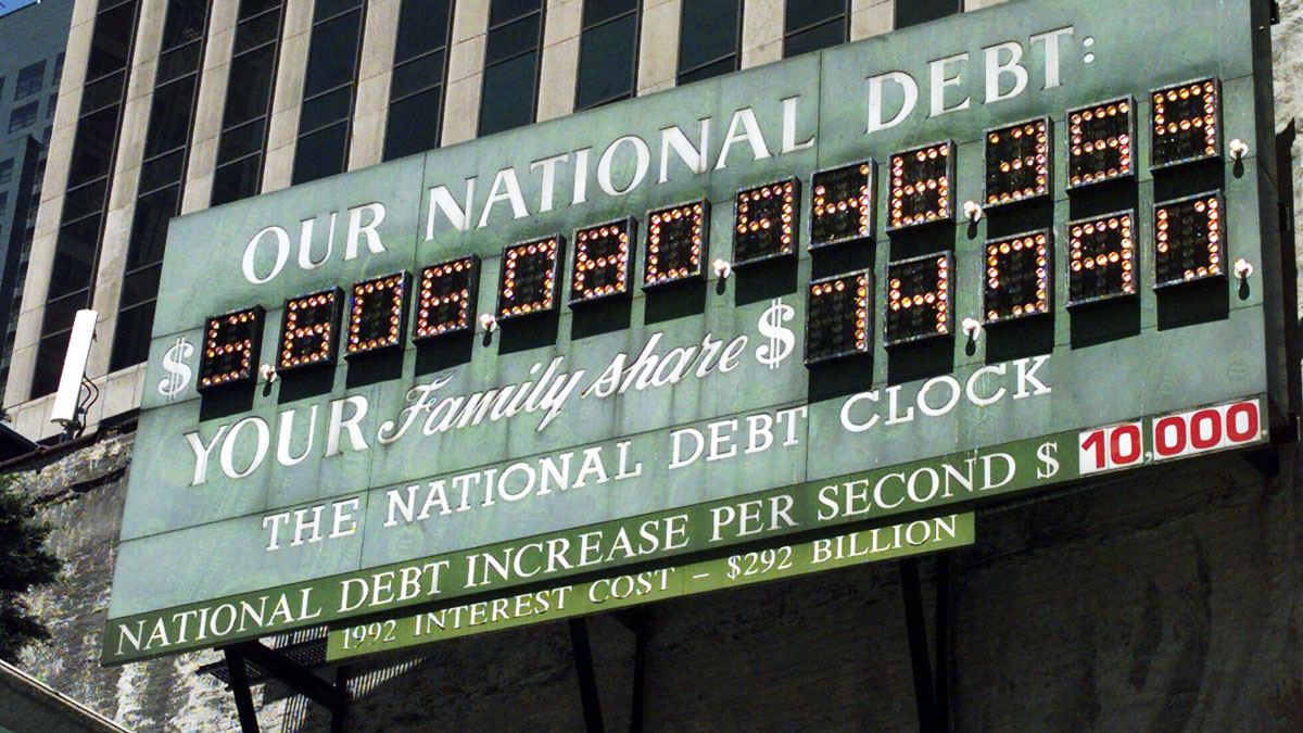 us debt clock