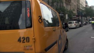 nyc taxi cab wheelchair accessible taxi cab