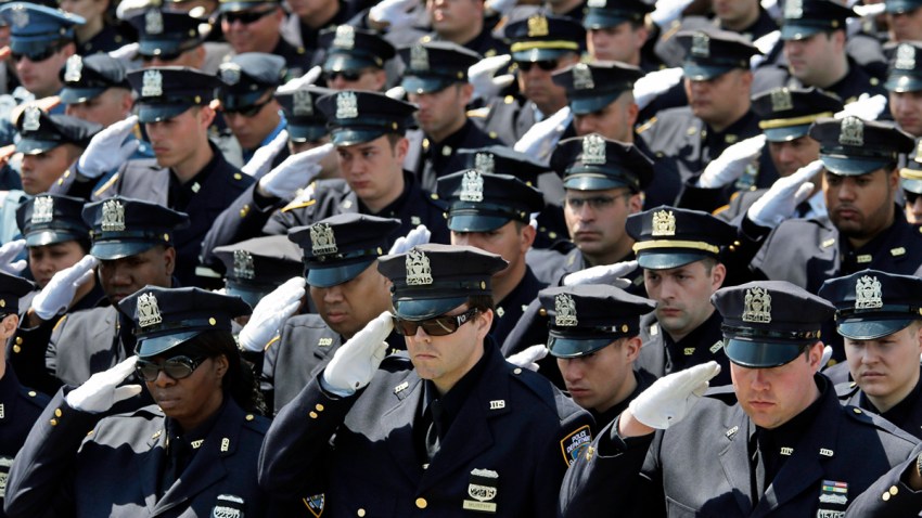 NYPD Officer Shot Funeral