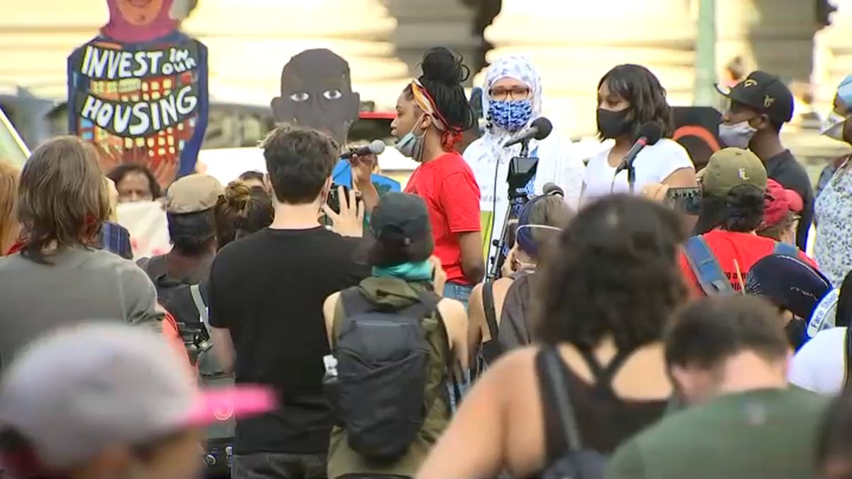 ‘Occupy City Hall’ Protest Urges Budget Cuts for NYC Police NBC New York