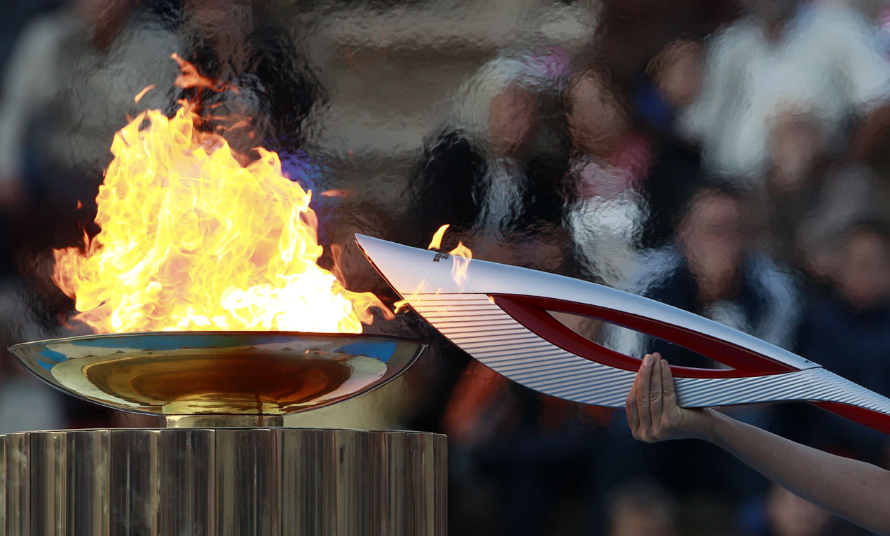 olympic flame 2022