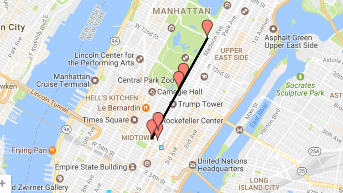 MAP 2017 St. Patrick’s Day Parade Route NBC New York