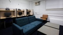 A hospitality lounge, part of renovations done under the U.S. Housing and Urban Development Rental Assistance Demonstration (RAD) program, is seen at the New York City Housing Authority's Ocean Bay Apartments Bayside complex in the Queens borough of New York, U.S., on Tuesday, July 17, 2018. A federal program changing how rents get paid has allowed developers at Far Rockaway's Bayside homes to tap into 0 million in private and government funds. Photographer: Bess Adler/Bloomberg via Getty Images