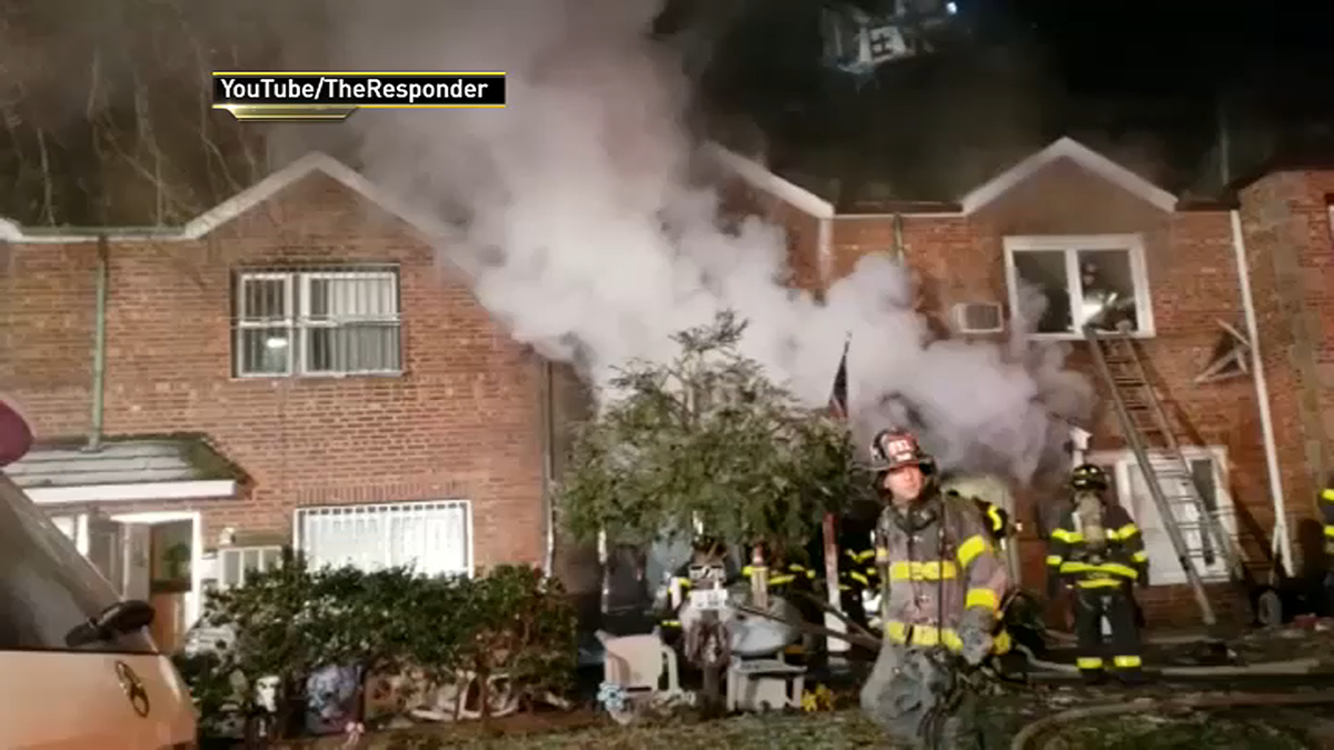 Woman Dies in Queens House Fire FDNY NBC New York