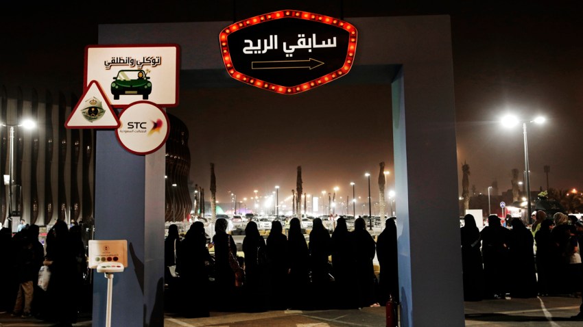 Saudi Women Working as Drivers