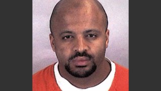 This undated file photo provided by the Sherburne County Sheriff Office shows Zacarias Moussaoui. Moussaou, the only man ever convicted in a U.S. court for a role in the Sept. 11 attacks now says he is renouncing terrorism, Al-Qaida and the Islamic State. In a handwritten court motion Moussaoui filed with the federal court in Alexandria last April 2020, Moussaoui wrote, “Ï denounce, repudiate Usama bin Laden as a useful idiot of the CIA/Saudi. I also proclaim unequivocally my opposition to any terrorist action, attack, propaganda against the U.S.”
