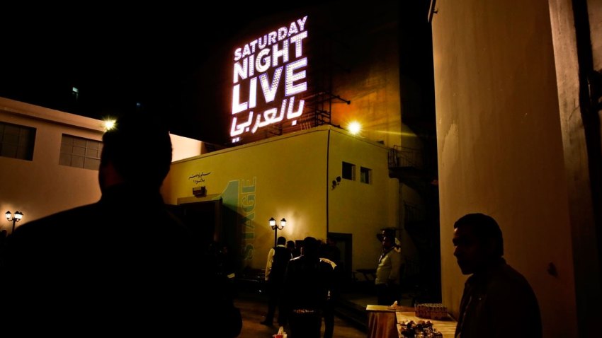 APTOPIX Mideast Egypt SNL