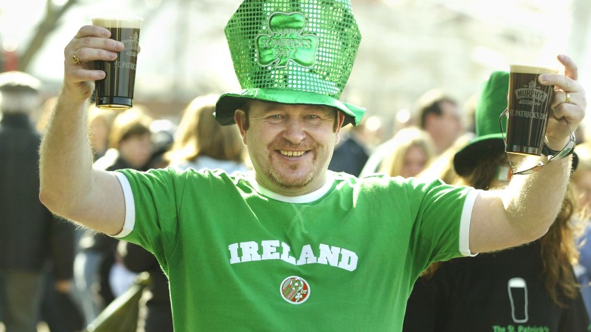 st. patrick's reveler