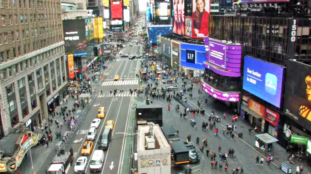 WATCH Times Square Live Cam NBC New York