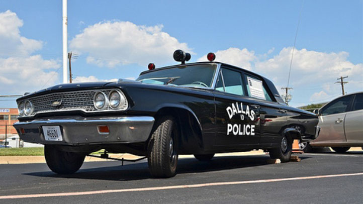 Vintage Police Car Pays Tribute to Slain Dallas Officer J.D. Tippit ...