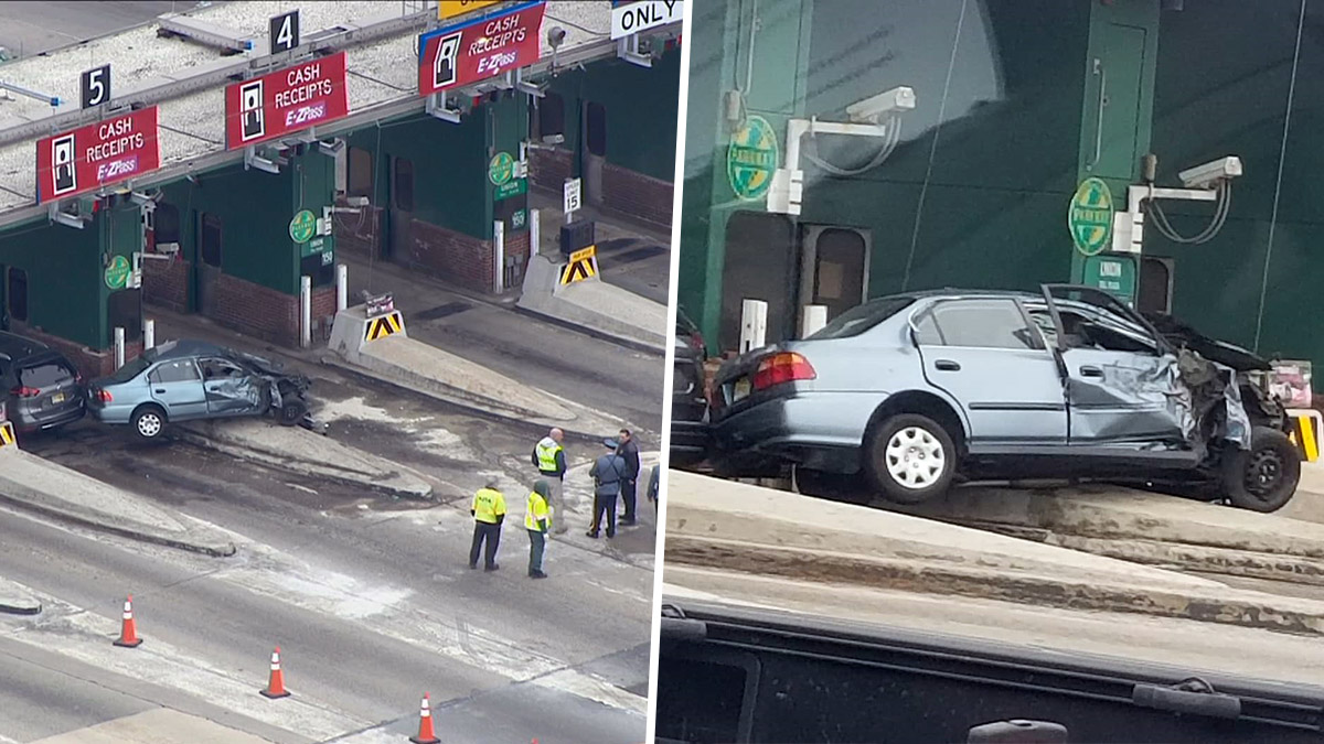 Woman Killed In Toll Booth Crash On Garden State Parkway Nbc New York