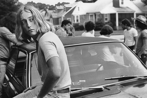 tom-on his-car