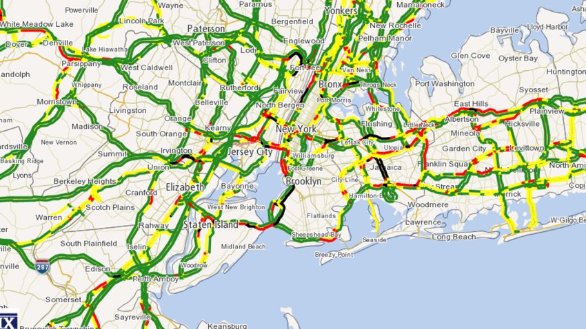 Interactive Traffic Map Nbc New York