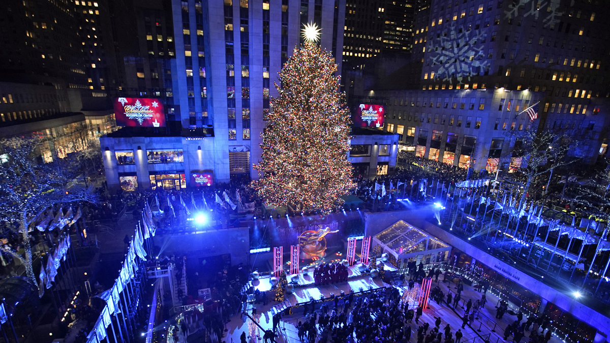 Christmas Tree At Rockefeller Center 2021