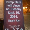 trump plaza sign